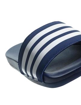 Chancla Unisex adidas Adilette Comfort Azul Blanco