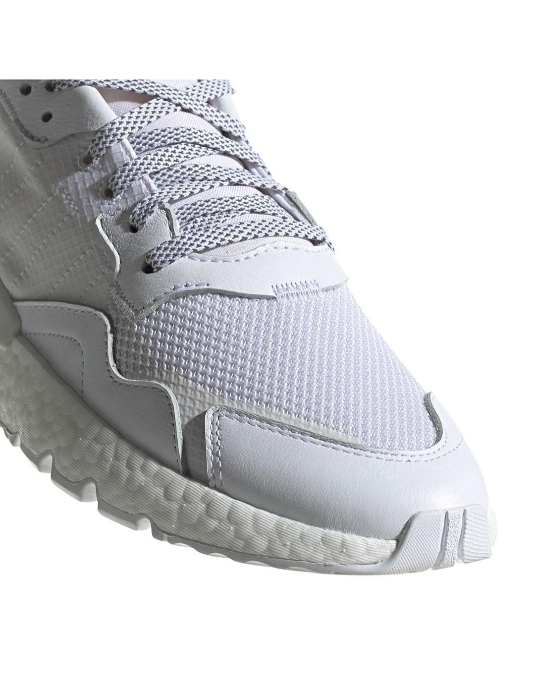 Adidas nite jogger hombre blancas cheap