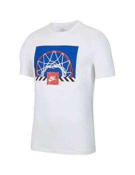 Camiseta Hombre Nike Sportswear Bball Blanca