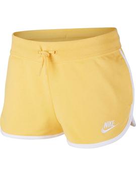 Short Mujer Nike Hrtg Amarilla