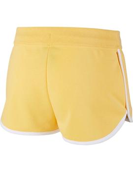 Short Mujer Nike Hrtg Amarilla