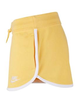 Short Mujer Nike Hrtg Amarilla