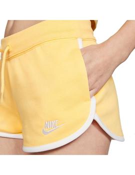 Short Mujer Nike Hrtg Amarilla