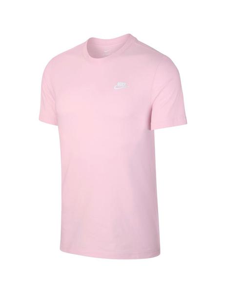 camiseta nike hombre rosa