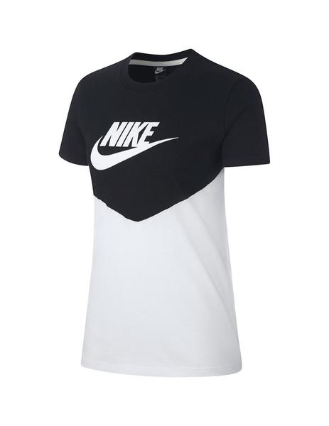 Bolsa Decano Leeds Camiseta Mujer Nike Hrtg Negra Blanca