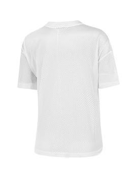 Camiseta Mujer Nike Sportswear Mesh Top Blanca