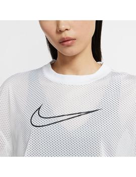 Camiseta Mujer Nike Sportswear Mesh Top Blanca