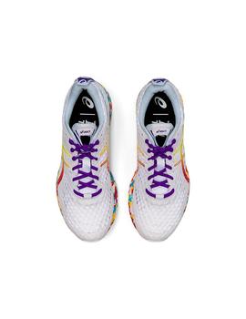 Zapatilla Mujer Asics Noosa Blanca Multicolor