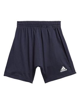 Conjunto Niño adidas logo Azul