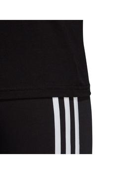 Camiseta Chica adidas Lin Negra