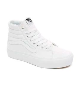 Zapatilla Mujer Vans Sk8-Hi Plataforma Blanca