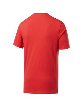 Camiseta Hombre Reebok Sport Rojo