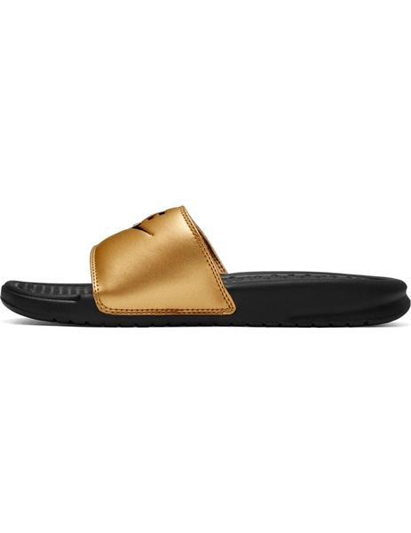 Chancla Nike Benassi Dorada