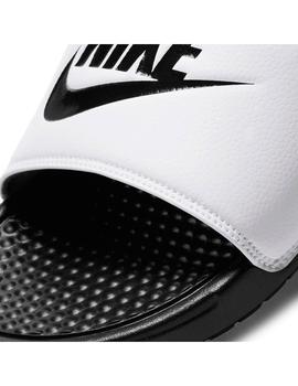 Chancla Hombre Nike Benassi Blanca