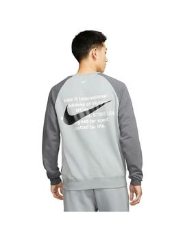 Sudadera Hombre Nike Swoosh Gris