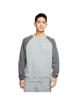 Sudadera Hombre Nike Swoosh Gris