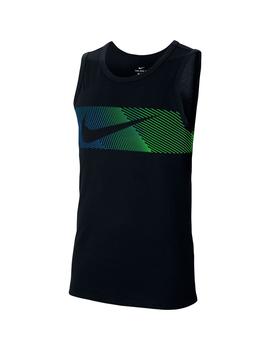 Camiseta Hombre Nike Dri FitTank Negra