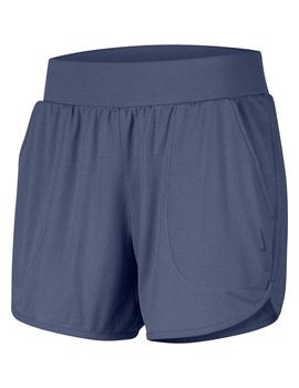 Pantalón corto Mujer Nike Yoga Azul