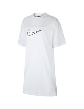 Vestido Mujer Nike Sportswear Mesh Blanco