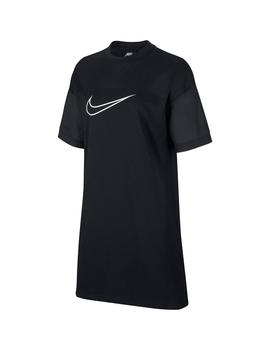 Vestido Mujer Nike Sportswear Mesh Negro