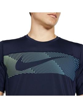 Camiseta Hombre Nike Bslr Marino