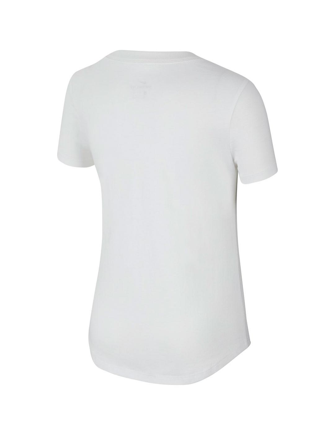 Camiseta Niña Nike Scoop Blanca