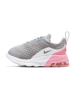 Zapatilla Niña Nike Air Max Motion Gris Rosa