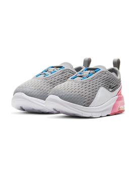 Zapatilla Niña Nike Air Max Motion Gris Rosa