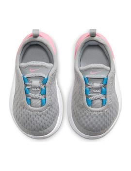 Zapatilla Niña Nike Air Max Motion Gris Rosa