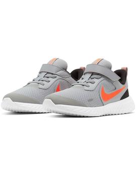 Zapatilla Niño Nike Revolution Psv Gris