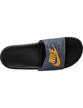 chancleta nike negra