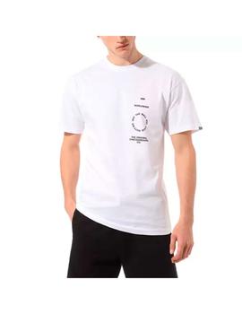 Camiseta Chico Vans Distortion Blanco