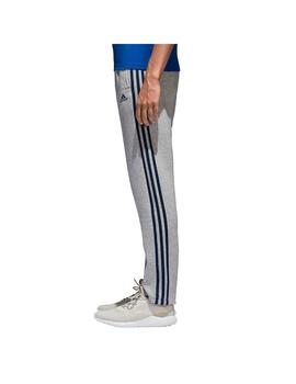 Pantalon adidas 3Bandas Ess Fl Gris Hombre