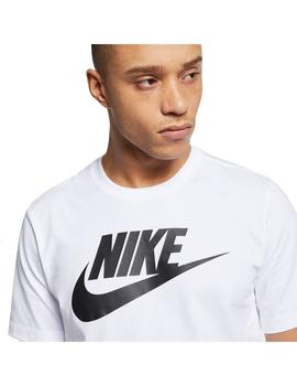 Camiseta Hombre Nike Futura Blanca