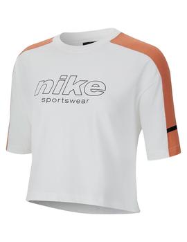 Camiseta Mujer Nike Archive Blanca