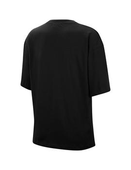 Camiseta Mujer Nike Swoosh Negra