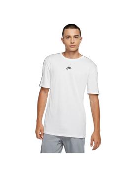 Camiseta Hombre Nike Repeat Blanca