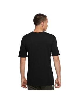 Camiseta Hombre Nike Repeat Negra