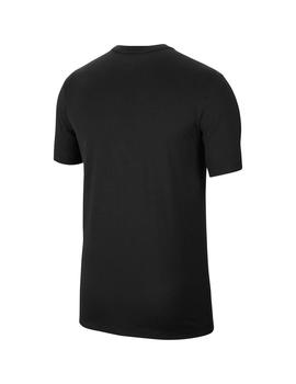 Camiseta Hombre Jordan Air Negra/Naranja