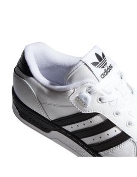 Zapatilla Hombre adidas Rivalry Low Blanca Negra