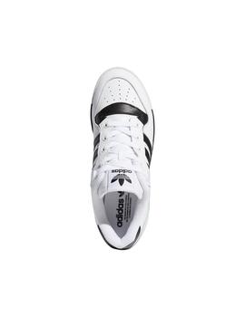 Zapatilla Hombre adidas Rivalry Low Blanca Negra