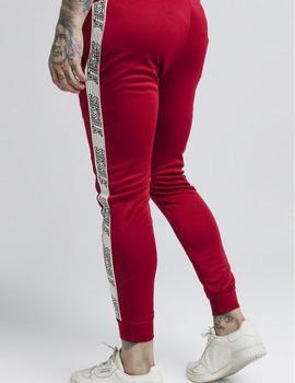 Pantalon SikSilk Runner Rojo Hombre