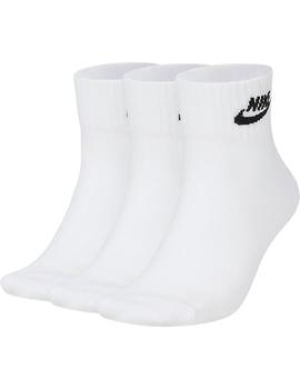 Calcetines Unisex Nike Every Essential Blancos