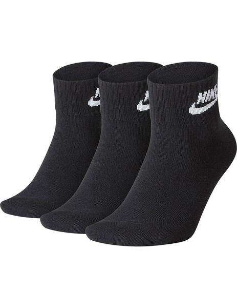 Calcetines Unisex Nike Essential Negros