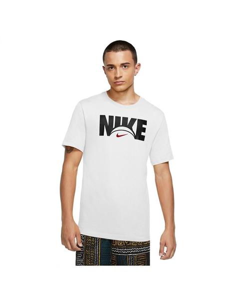 Siesta Rugido capitalismo Camiseta Hombre Nike Dry Tee Blanco