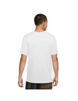 Camiseta Hombre Nike Dry Tee Blanco