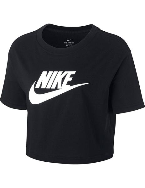 Whitney cigarro Pavimentación Camiseta Mujer Nike Essential Negra