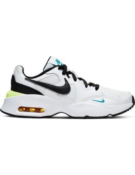 Zapatilla Junior Nike Air Max Fusion Blanca