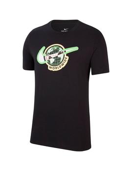 Camiseta Hombre Nike Swoosh Negra