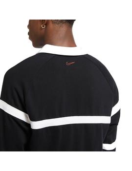 Polo Hombre Nike Sportswear Swoosh Rugby Negro